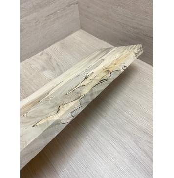 Клён Американский Spalted  заготовка на топ Смешанный ААА 19х159х465 мм (1 шт под распил)-1