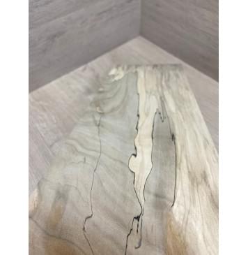 Клён Американский Spalted  заготовка на топ Смешанный ААА 19х159х465 мм (1 шт под распил)-3