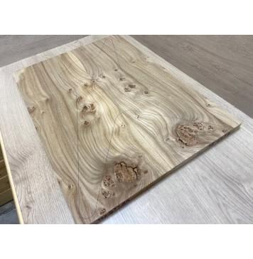 Карагач Кап заготовка на топ  Смешанный ААА 19.5х216х600 мм - 2 шт. (книжкой) Карагач Кап заготовка на топ  Смешанный ААА 19.5х216х600 мм - 2 шт. (книжкой)-5