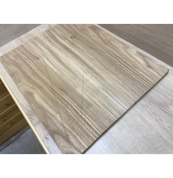 Карагач заготовка на топ Смешанный АА 20х250х610 мм - 2 шт. (книжкой) Карагач заготовка на топ Смешанный АА 20х250х610 мм - 2 шт. (книжкой)-1