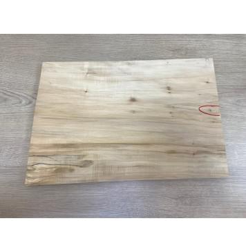 Клён Американский заготовка на топ для Тревел гитары Смешанный А 24х296х430-450 мм - 2 шт. (книжкой)-5