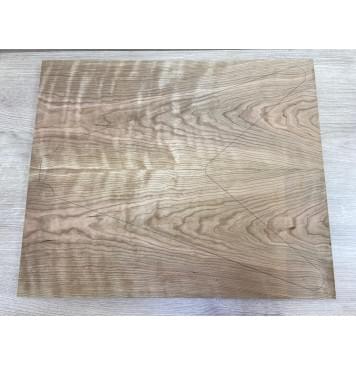 Вишня Американская Волнистая заготовка на топ Тангент ААА Волна ААА 20.5х237-241х570 мм - 2 шт. (книжкой)-2