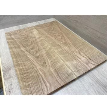 Вишня Американская Волнистая заготовка на топ Тангент ААА Волна ААА 20.5х237-241х570 мм - 2 шт. (книжкой)-7