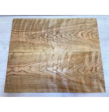 Вишня Американская Волнистая заготовка на топ Тангент ААА Волна ААА 20.5х237-241х570 мм - 2 шт. (книжкой)-6