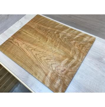 Вишня Американская Волнистая заготовка на топ Тангент ААА Волна ААА 20.5х237-241х570 мм - 2 шт. (книжкой)-0