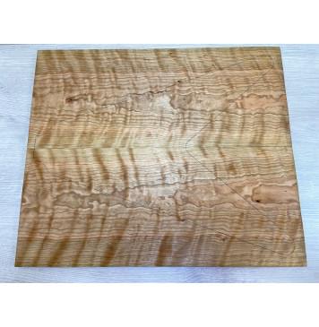 Вишня Американская Волнистая заготовка на топ Тангент ААА Волна ААА 20.5х242х570 мм - 2 шт. (книжкой)-0