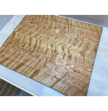 Вишня Американская Волнистая заготовка на топ Тангент ААА Волна ААА 20.5х242х570 мм - 2 шт. (книжкой)-5