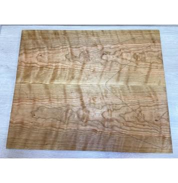 Вишня Американская Волнистая заготовка на топ Тангент ААА Волна ААА 20.5х236х570 мм - 2 шт. (книжкой)-6