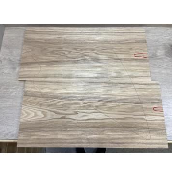 Ясень Оливковый заготовка на топ Тангент ААА 18х290х620 мм - 2 шт. (книжкой)-0