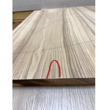 Ясень Оливковый заготовка на топ Тангент ААА 18х290х620 мм - 2 шт. (книжкой)-7