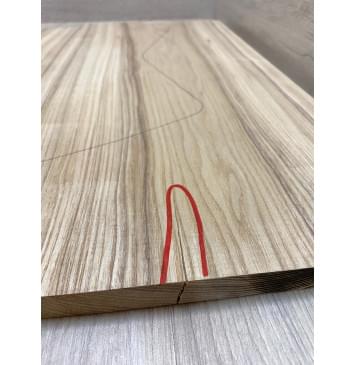 Ясень Оливковый заготовка на топ Тангент ААА 18х290х620 мм - 2 шт. (книжкой)-5