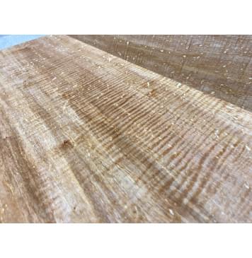 Клён Американский Spalted Волнистый заготовка на топ Смешанный АА Волна АА 18х205-212х482 мм (2шт книжкой)  Уценка-гнилостные поражения древесины,под стабилизацию или работу с порозаполнителями-3