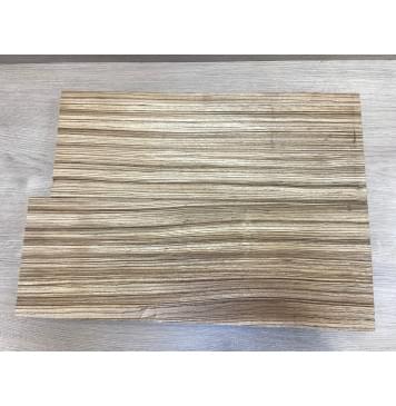 Зебрано заготовка корпуса Радиал АА 50х192х515-555 мм (2шт)-0