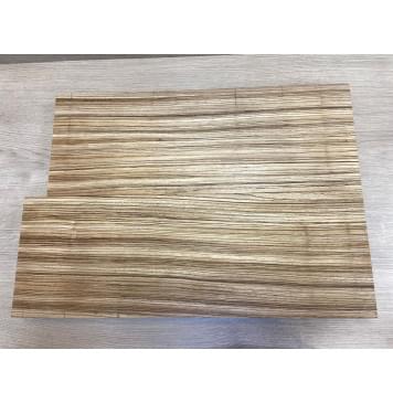 Зебрано заготовка корпуса Радиал АА 50х192х515-555 мм (2шт)-3