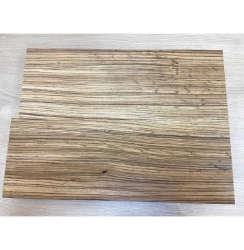 Зебрано заготовка корпуса Радиал АА 49х192х520-537 мм (2шт)-0