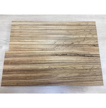 Зебрано заготовка корпуса Радиал АА 49х192х520-537 мм (2шт)-3