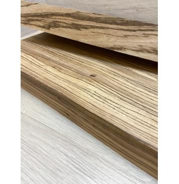 Зебрано заготовка корпуса Радиал АА 49х192х520-537 мм (2шт)-7