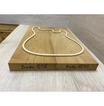 Клён Печёный 180 гр заготовка корпуса Тангент АА 39х185х570 мм - 2 шт-5