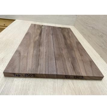 Орех Американский заготовка на топ Смешанный ААА 18х164-167х520 мм (2 шт книжкой)-2