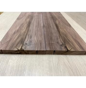 Орех Американский заготовка на топ Смешанный ААА 18х164-167х520 мм (2 шт книжкой)-5