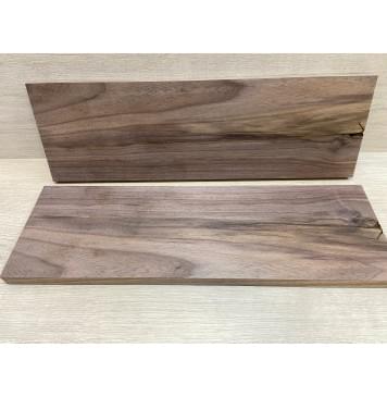 Орех Американский заготовка на топ Смешанный ААА 18х164-167х520 мм (2 шт книжкой)-1