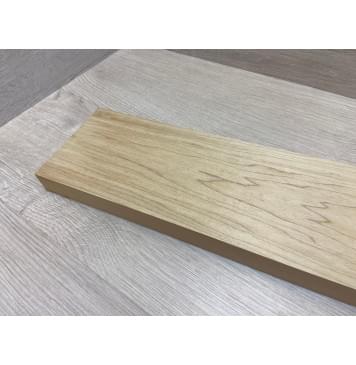 Клён Печёный 150 гр заготовка грифа безголовой гитары Тангент ААА 30х127х580 мм-3