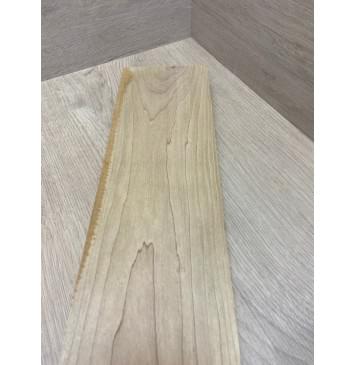 Клён Печёный 150 гр заготовка грифа безголовой гитары Тангент ААА 30х129х640 мм-1