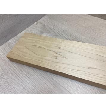 Клён Печёный 150 гр заготовка грифа безголовой гитары Тангент ААА 30х129х640 мм-5