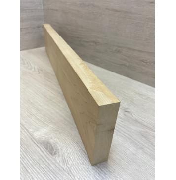 Клён Печёный 150 гр заготовка грифа безголовой гитары Тангент ААА 30х129х640 мм-6