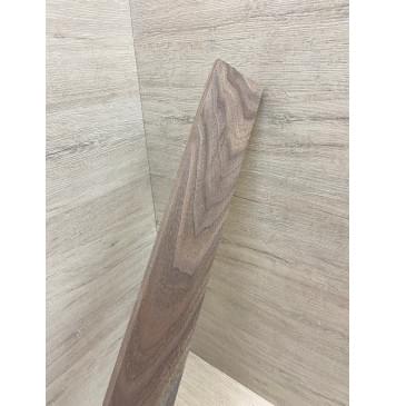 Орех Американский заготовка накладки для электрогитары Тангент АА 13.5х63-60х620 мм-2