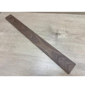 Орех Американский заготовка накладки для электрогитары Тангент ААА 11х65-60х640 мм-0