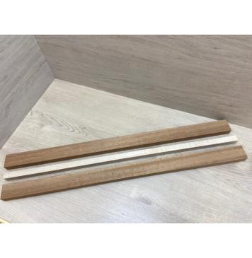 Сапели/Клён Белый Явор,Волнистый/Сапели заготовка для переклеенного грифа электрогитары Радиал ААА Волна АА 24.5х(46-19-46)х795 мм - из 3х частей-4