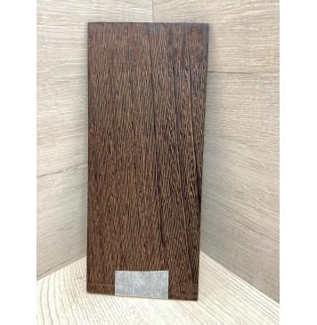 Венге заготовка накладки на головку грифа Радиал ААА 3х100х230 мм-1