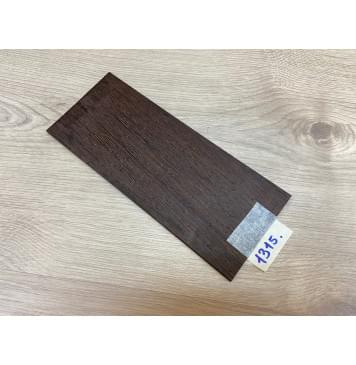 Венге заготовка накладки на головку грифа Радиал ААА 5х100х240 мм-0