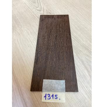 Венге заготовка накладки на головку грифа Радиал ААА 5х100х240 мм-4