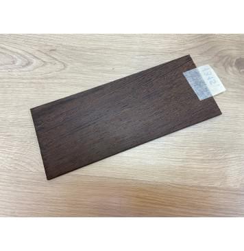 Венге заготовка накладки на головку грифа Радиал ААА 5х100х240 мм-3