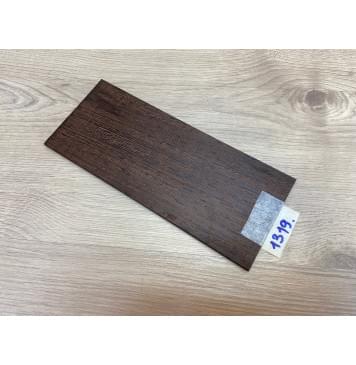 Венге заготовка накладки на головку грифа Радиал ААА 4.5х100х240 мм-0