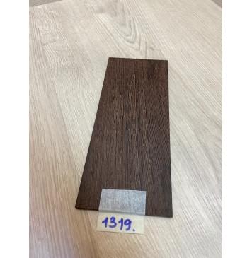 Венге заготовка накладки на головку грифа Радиал ААА 4.5х100х240 мм-4