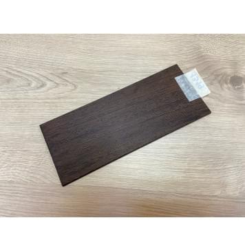 Венге заготовка накладки на головку грифа Радиал ААА 4.5х100х240 мм-3