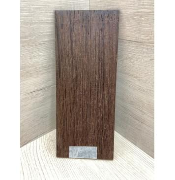 Венге заготовка накладки на головку грифа Радиал ААА 4х99х240 мм-1