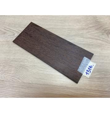 Венге заготовка накладки на головку грифа Радиал ААА 5х100х240 мм-0