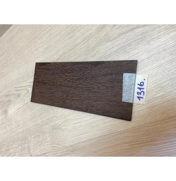 Венге заготовка накладки на головку грифа Радиал ААА 5х100х240 мм-4