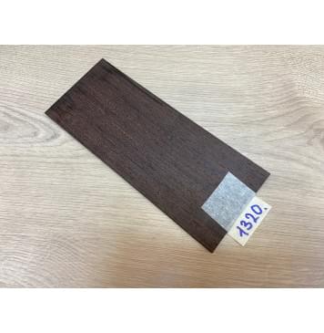 Венге заготовка накладки на головку грифа Радиал ААА 4х99х240 мм-0