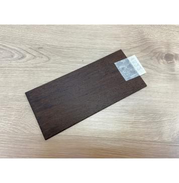 Венге заготовка накладки на головку грифа Радиал ААА 4х100х220 мм-3