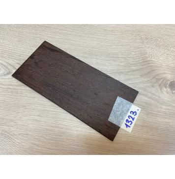 Венге заготовка накладки на головку грифа Радиал ААА 4х100х220 мм-0