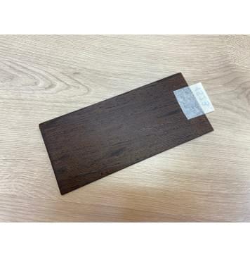 Венге заготовка накладки на головку грифа Радиал ААА 4х100х220 мм-3
