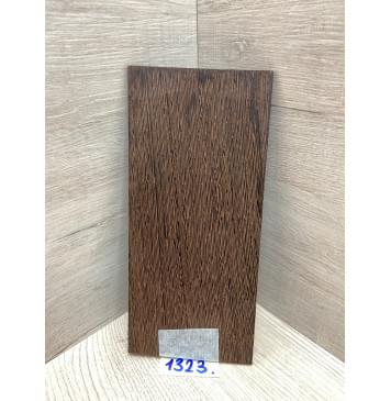 Венге заготовка накладки на головку грифа Радиал ААА 4х100х220 мм-1