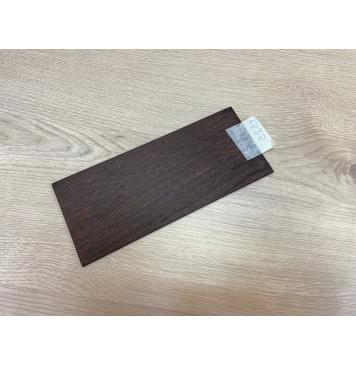 Венге заготовка накладки на головку грифа Радиал ААА 4х100х230 мм-3