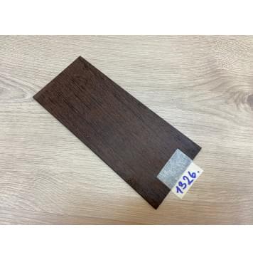 Венге заготовка накладки на головку грифа Радиал ААА 4х100х230 мм-0