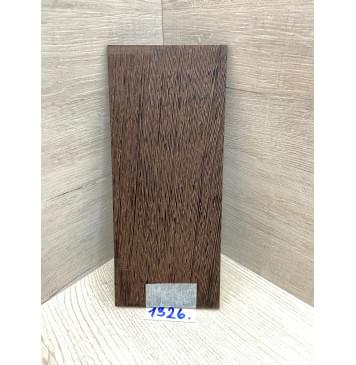 Венге заготовка накладки на головку грифа Радиал ААА 4х100х230 мм-1